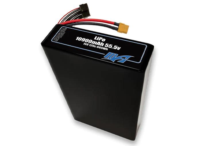 MaxAmps10900 mAh 15S 2P 120C 55.5v Lityum Polimer LiPo Batarya Pil