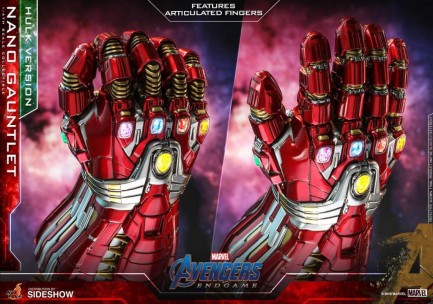 Hot Toys Nano Gauntlet (Hulk Version) Quarter Scale R e p l i c a - Thumbnail