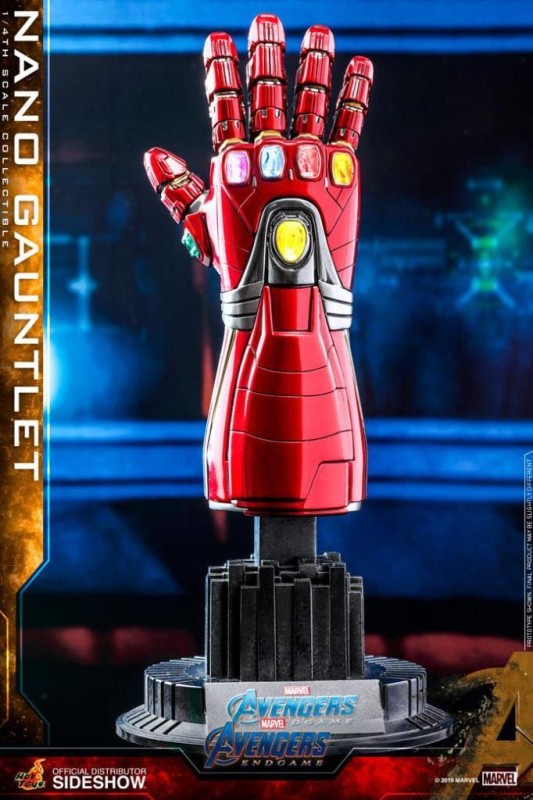 Hot Toys Nano Gauntlet (Movie Promo Edition) Quarter Scale Replica