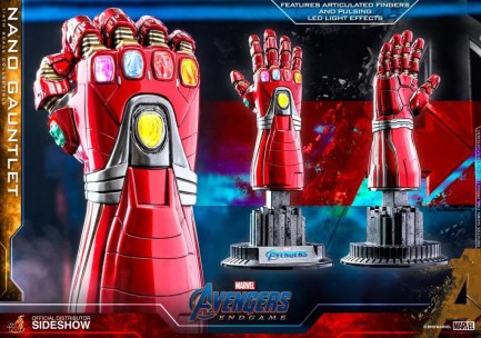 Hot Toys Nano Gauntlet (Movie Promo Edition) Quarter Scale Replica - Thumbnail