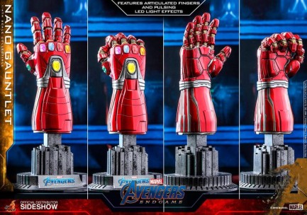 Hot Toys Nano Gauntlet (Movie Promo Edition) Quarter Scale Replica - Thumbnail