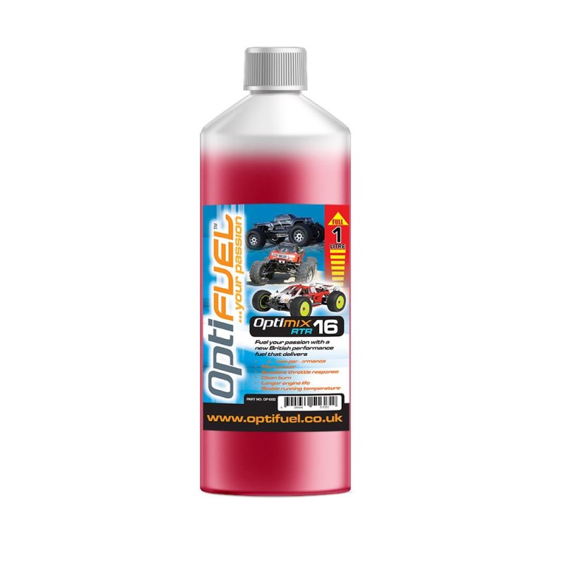 OPTIMIX RTR 16% NITRO CAR FUEL NİTRO YAKIT 1 LITRE