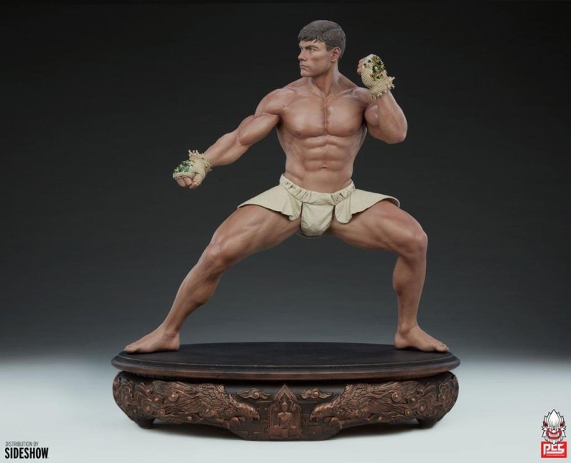 PCS Collectibles Jean-Claude Van Damme Muay Thai Tribute 1:3 Scale Statue 9078832