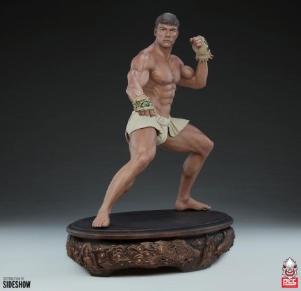 PCS Collectibles Jean-Claude Van Damme Muay Thai Tribute 1:3 Scale Statue 9078832 - Thumbnail