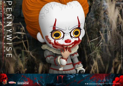 Hot Toys Pennywise with Broken Arm Cosbaby Figure - Thumbnail