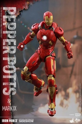 Hot Toys - Hot Toys Pepper Potts and Mark IX Sixth Scale Figure Set