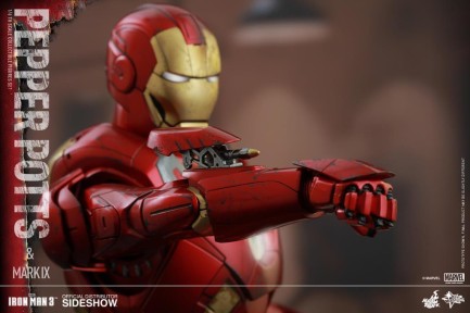 Hot Toys Pepper Potts and Mark IX Sixth Scale Figure Set - Thumbnail