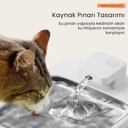 Petfit Aqua Flow Akıllı Otomatik Kedi Köpek Su Pınarı - Thumbnail