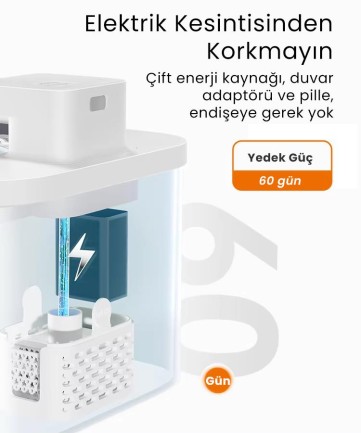 Petfit Aqua Flow Akıllı Otomatik Kedi Köpek Su Pınarı - Thumbnail