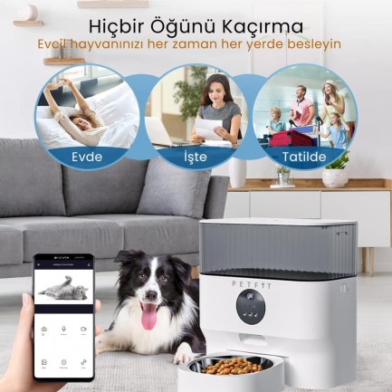 Petfit CatMax Pro Akıllı Otomatik Kedi Besleme Ünitesi - Thumbnail