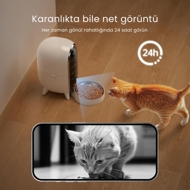 Petfit Meow Pure Akıllı Otomatik Kedi Besleme Ünitesi