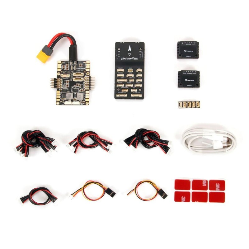 Holybro Pixhawk 6C Otopilot Uçuş Kontrol Kartı + PM07 Power Module Flight Controller (Alüminyum Kasa)