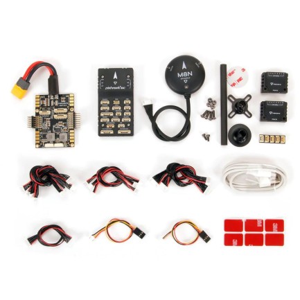 Holybro - Holybro Pixhawk 6C Otopilot Uçuş Kontrol Kartı + PM07 Power Module Flight Controller + M8N GPS (Alüminyum Kasa)