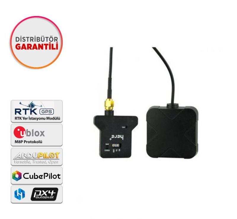 CubePilot Pixhawk Here+ Base (M8P) RTK Module GNSS HX4-06019 (Distribütör Garantili)