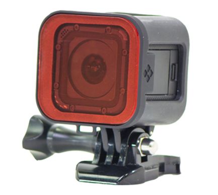 POLARPRO - PolarPro GoPro Hero5-4 Session Red Snorkel Filter					 