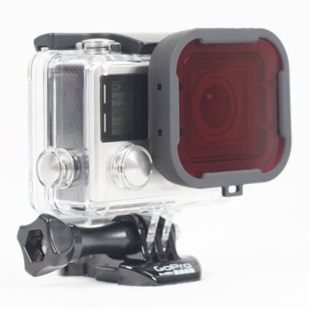 PolarPro Kırmızı Filtre Standard Housing 40MT (GoPro Hero3+ ve Hero4 İle Uyumludur) - Thumbnail