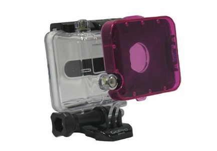 PolarPro Magenta Filtre Dive Housing 60MT Su Altı Dalış Filtresi GoPro Hero3 ve Hero4 - Thumbnail