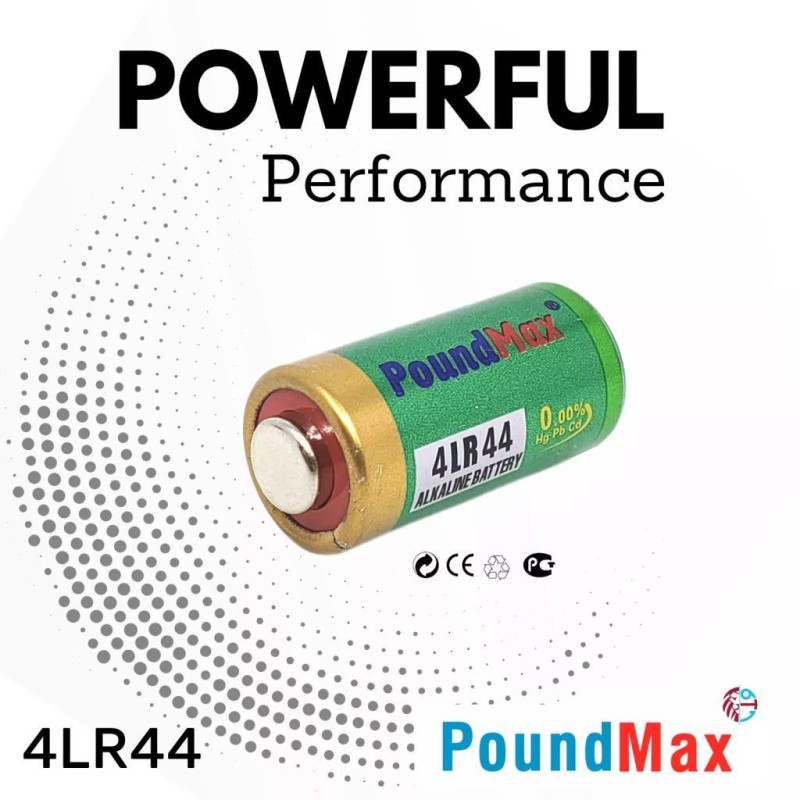 Poundmax 2 x 4LR44 4G13 düğme pil