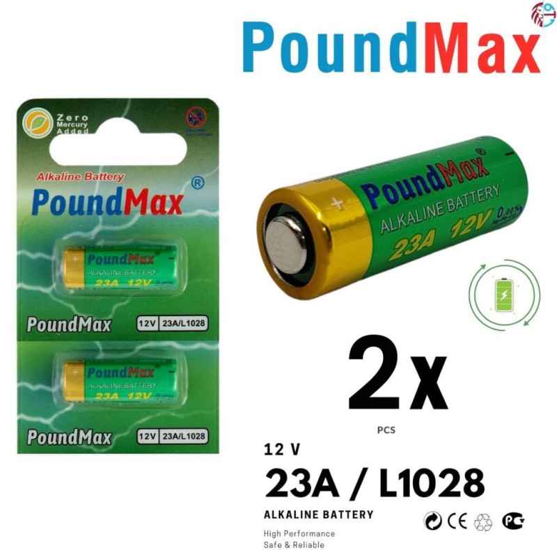 Poundmax A23 2x Batarya