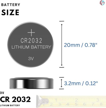 Poundmax CR2032 2x Batarya Pil - Thumbnail