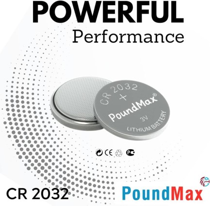 Poundmax CR2032 2x Batarya Pil - Thumbnail