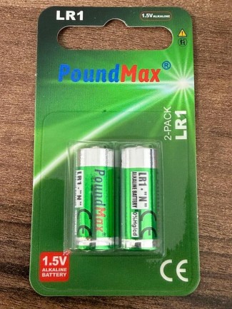 PoundMax - Poundmax Düğme Pil. 2 X 910A LR1 MP050