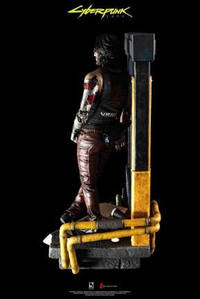 PureArts Johnny Silverhand Statue 1/4 - Cyberpunk 2077 - Keanu Reeves - Thumbnail