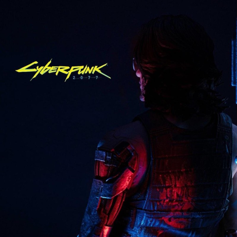 PureArts Johnny Silverhand Statue 1/4 - Cyberpunk 2077 - Keanu Reeves