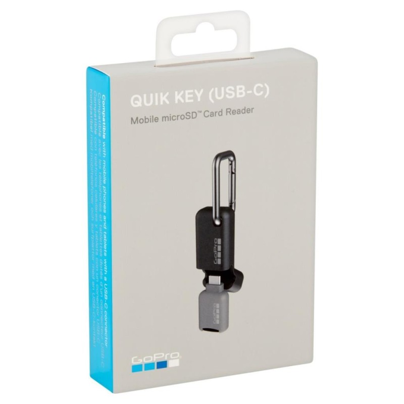 Quick Key: Mikro SD Kart Okuyucu - Mikro Type C Konnektör 