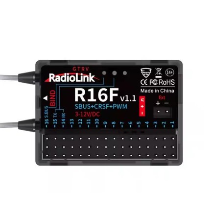 Radiolink R16F 16 Kanal Uzaktan Kumanda Alıcısı - Thumbnail