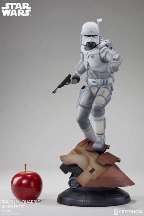 Sideshow Collectibles - Sideshow Collectibles Ralph McQuarrie Boba Fett Statue 200372 - Concept Artist Series