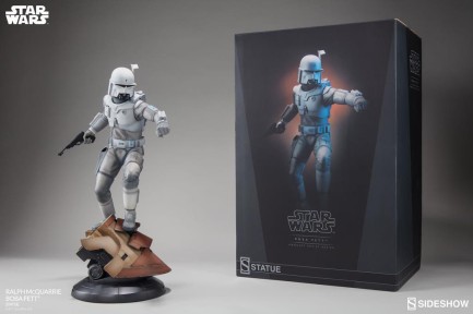 Sideshow Collectibles Ralph McQuarrie Boba Fett Statue 200372 - Concept Artist Series - Thumbnail