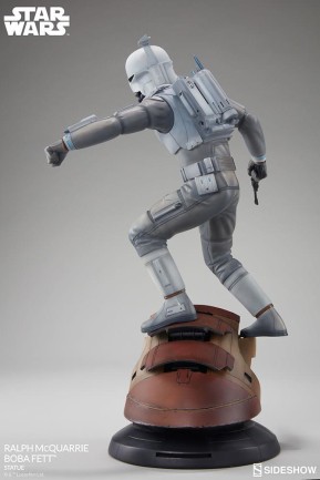 Sideshow Collectibles Ralph McQuarrie Boba Fett Statue 200372 - Concept Artist Series - Thumbnail