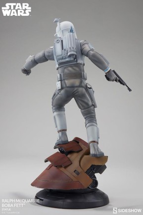 Sideshow Collectibles Ralph McQuarrie Boba Fett Statue 200372 - Concept Artist Series - Thumbnail