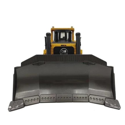 HUINA 1/16 Yüksek Kalite 9 Kanal RC Model Buldozer Paletli Metal Kepçe Kazıcı Uzaktan Kumandalı Çok Fonksiyonlu İş Makinası - 2.4G Sesli ve Işıklı - 1569 - Thumbnail