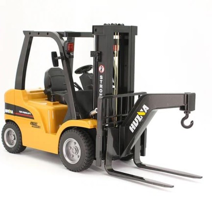 HUINA 1/10 Yüksek Kalite RC Model Dorseli Forklift Uzaktan Kumandalı Metal İş Makinası - 2.4G 10 Kanal Full Fonksiyon Sesli ve Işıklı - 1576 - Thumbnail