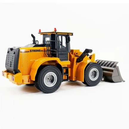 HUINA 1/24 Yüksek Kalite 9 Kanal RC Model Ekskavatör Buldozer Metal Kepçe Kazıcı Uzaktan Kumandali Çok Fonksiyonlu İş Makinası - 2.4G Sesli & Işıklı - 1567 - Thumbnail