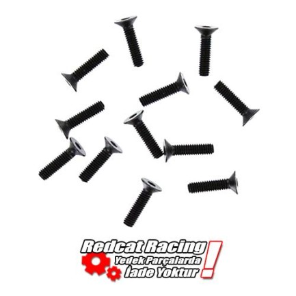 REDCAT RACING - Redcat 50085 Countersunk Mechanical Screw 