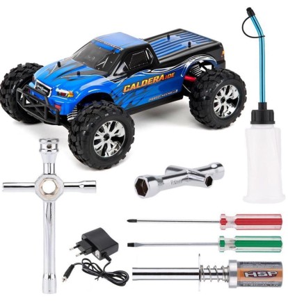 REDCAT RACING - Redcat Caldera 3.0 1/10 Nitro Yakıtlı Uzaktan Kumandalı Rc Model Araba 80KM+H Sürat RTR + Nitro Starter Set