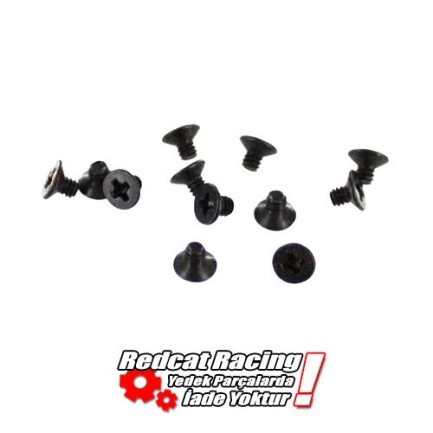 REDCAT RACING - Redcat S034 Countersunk Screw 2*2.5mm 