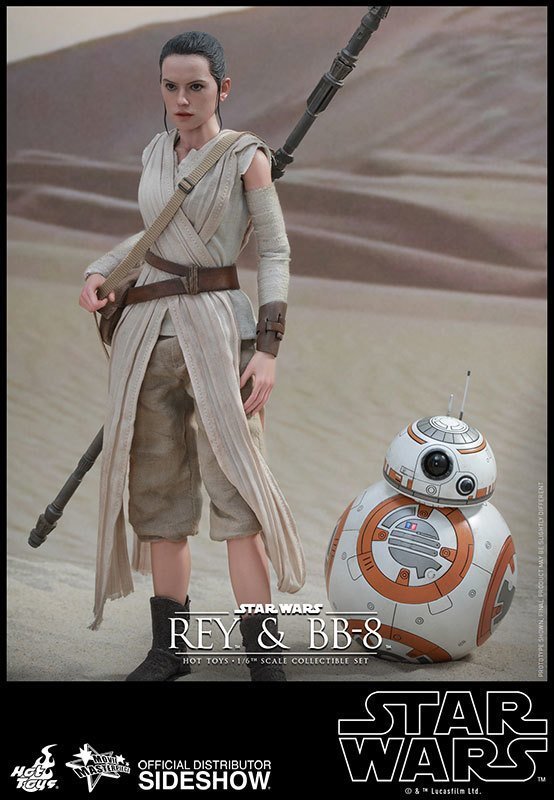 Hot Toys Rey & BB-8 Sixth Scale Figure Set