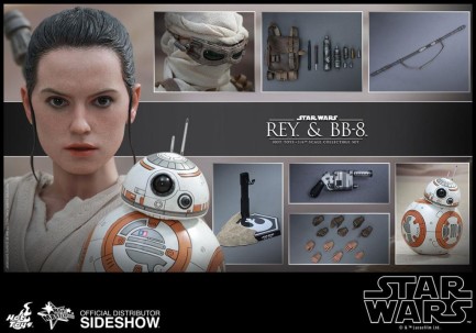 Hot Toys Rey & BB-8 Sixth Scale Figure Set - Thumbnail