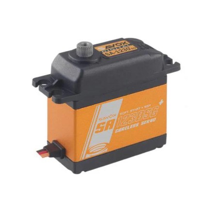 Savox SA1230SGP Digital Servo Coreless Motor With Soft Start High Voltage Çelik Dişli - Thumbnail