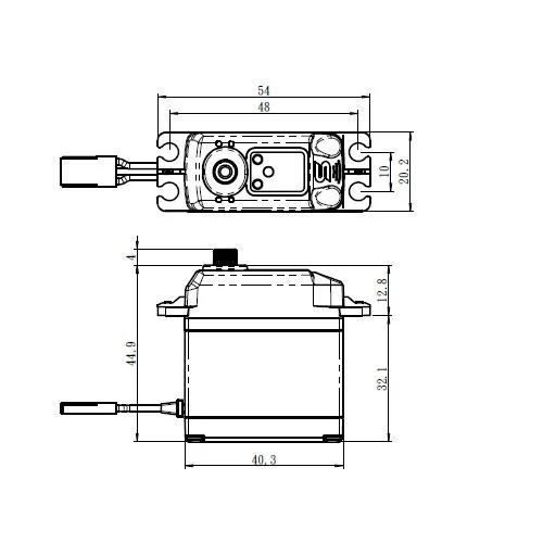 Savox SB2230SGP Digital Servo Brushless Motor High Voltage Çelik Dişli