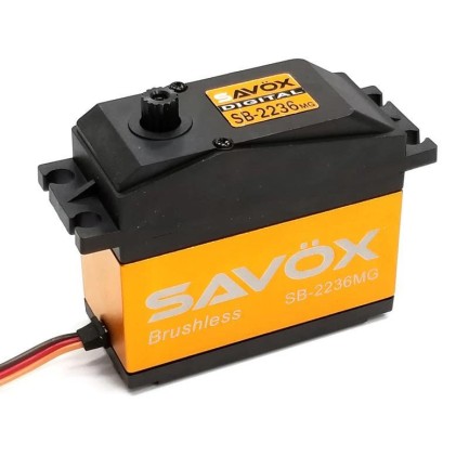 Savox SB2236MG Digital Servo Brushless Motor High Voltage Su Geçirmez Metal Dişli - Thumbnail