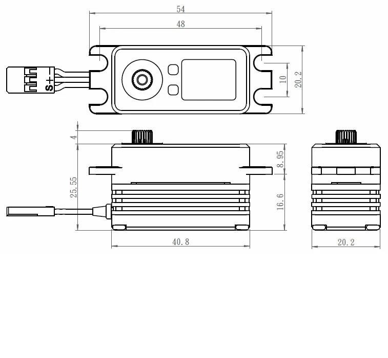 Savox SB2262SG Digital Servo Brushless Motor High Voltage Çelik Dişli