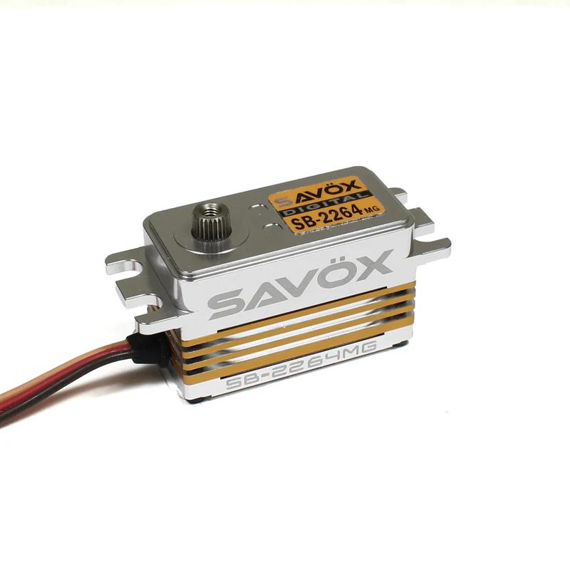 Savox SB2264MG Digital Servo Brushless Motor Low Profile High Voltage Çelik Dişli