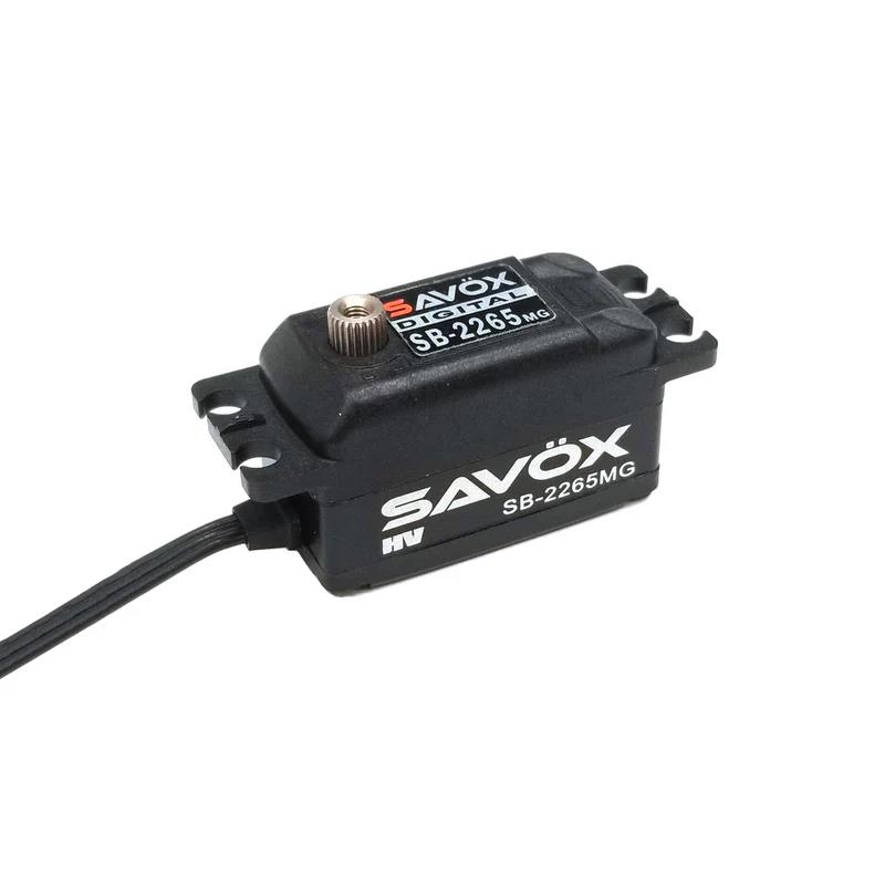 Savox SB2265MG-BE Black Edition Digital Servo Brushless Motor Low Profile High Voltage Çelik Dişli