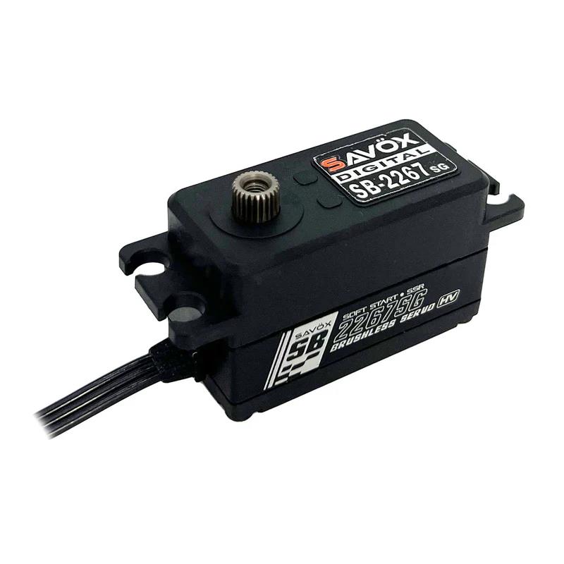 Savox SB2267SGP Digital Servo Brushless Motor Low Profile with Soft Start High Voltage Çelik Dişli