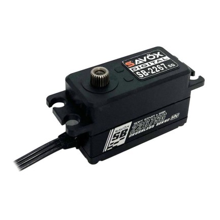 Savox SB2267SGP Digital Servo Brushless Motor Low Profile with Soft Start High Voltage Çelik Dişli - Thumbnail